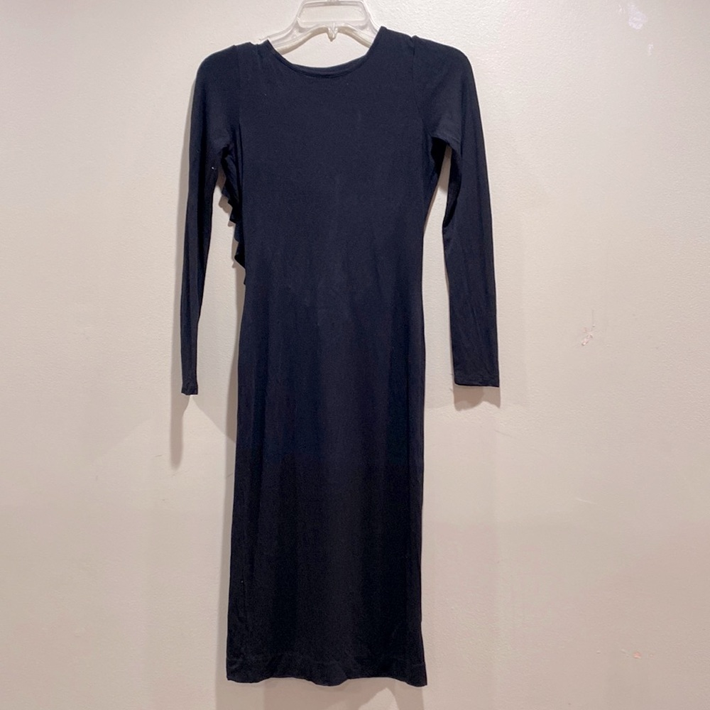 ASOS black dress with open back.  Size 4
